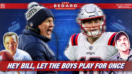 .@athleticgreens Podcast & Video: Bedard Patriots Pod - Hey Bill, Let the Boys Play For Once taken at BSJ Headquarters (Patriots)